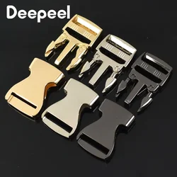 1/2Pcs Metal Release Buckle 20/25/38mm Bag Strap Side Adjust Clasp for Backpack Belt Buckles Webbing DIY Hardware Accessories
