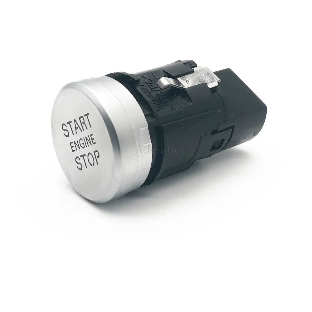 

4H1905217A Car Engine Start Push Button Key Start Keyless Entry Ignition Starter Switch Car Replacement for Audi A8 S8 2010-2018