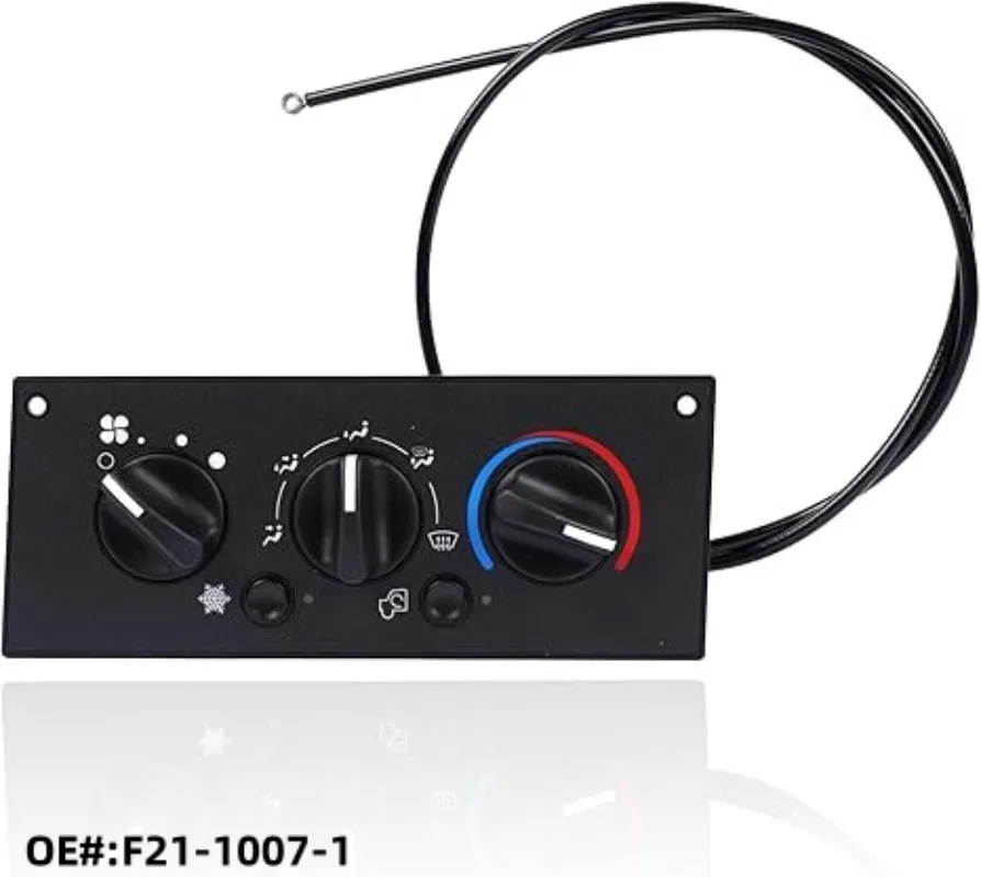 

F21-1007-1 A/C Climate Control Module Heavy Duty Panel For Compatible with C500 T300 T600A T800 W900 2002-2006