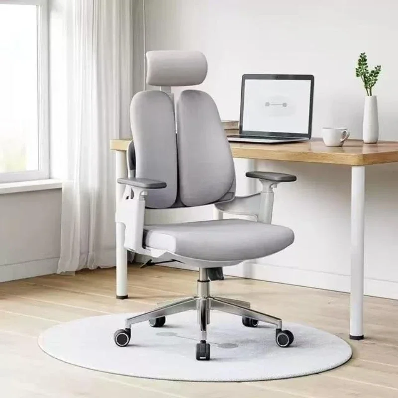 Cómoda reposacabezas Silla de oficina ergonómica ejecutiva reclinable transpirabilidad Silla para juegos ruedas meditación Silla Gamer muebles para el hogar
