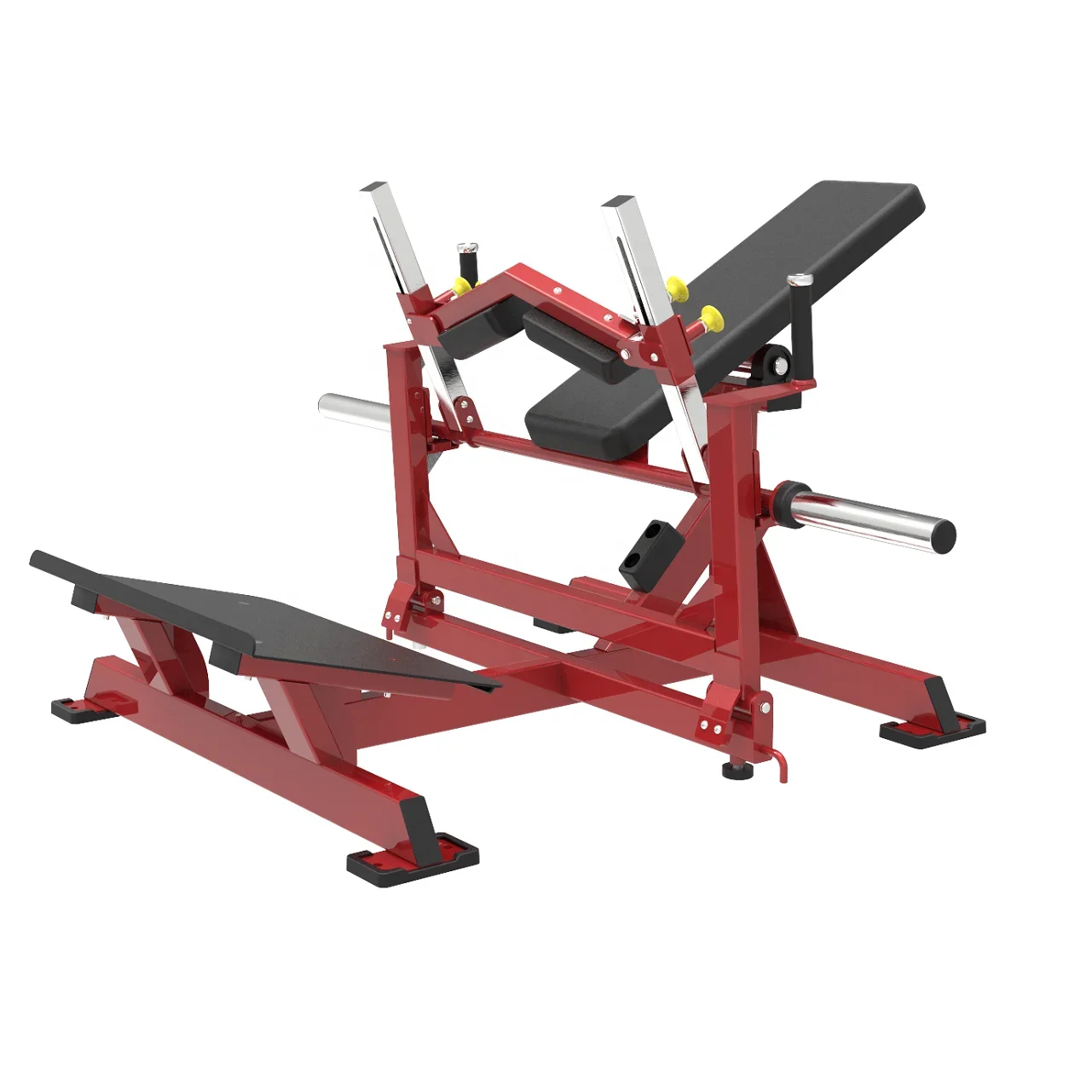 Loaded Plate Hip Extension Machine Heavy  For Muscle Hip Training Body Workout