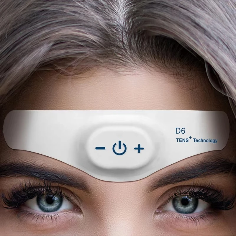 Household Head-Mounted Electronic Sleep Aid Device with Built-in Battery for Severe Insomnia Improvement and Deep Intelligence