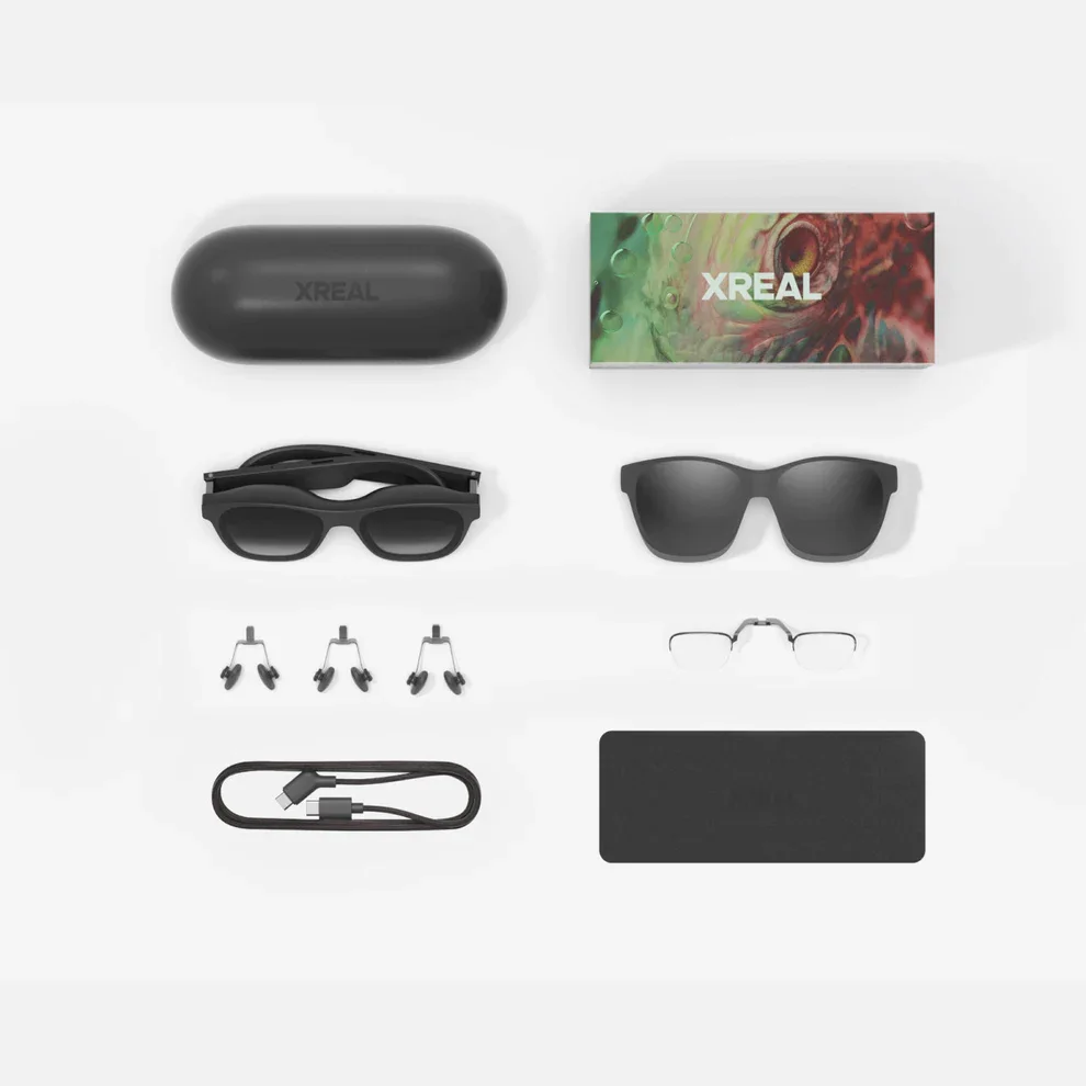 

XREAL Air 2 Pro Smart AR RTS OLED Screen Electrochromic Adjustment 120Hz High Refresh Technology Glasses