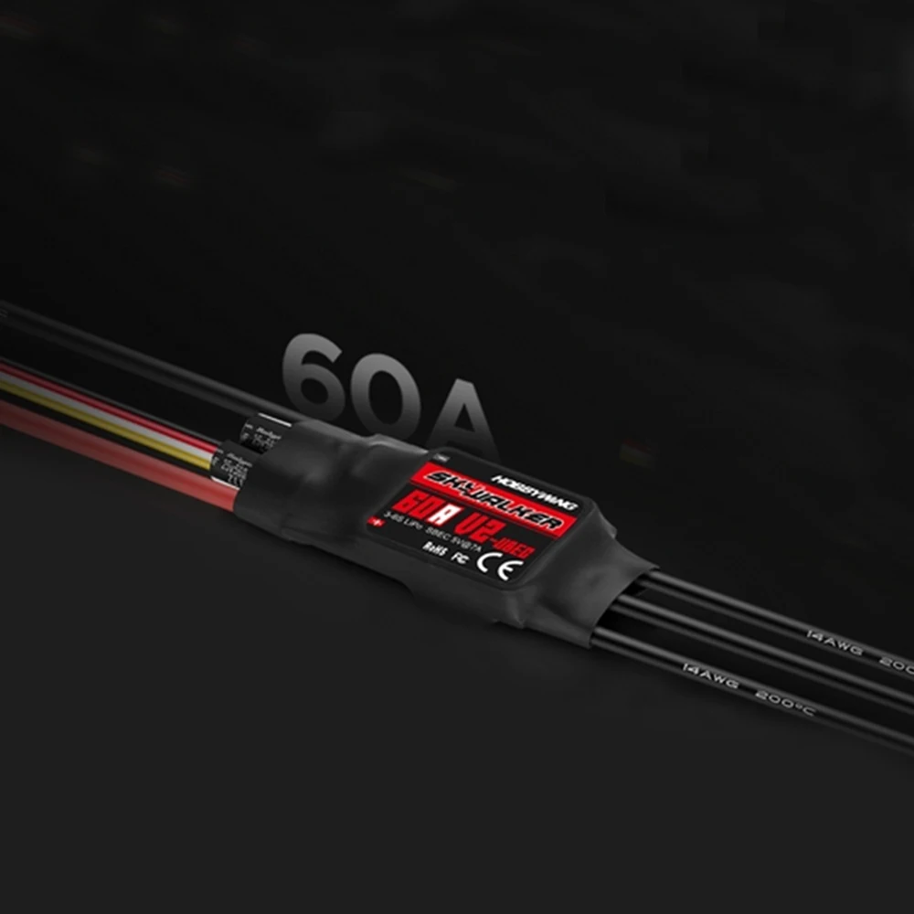 4250 600KV 800KV Racing Drone Borstelloze Motor 3-7S w 60A V2 ESC Snelheidsregelaar voor RC FPV Vaste Vleugelvliegtuigen Multicopter ESC