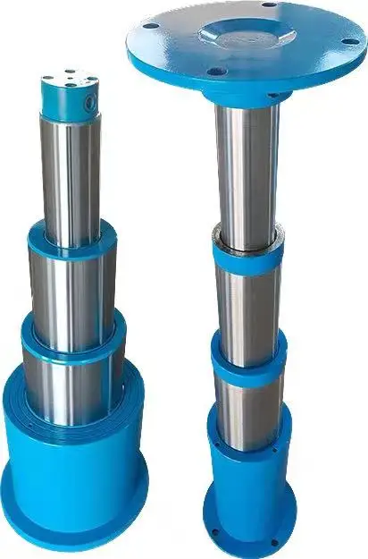 Double-Acting Telescopic Heavy-Duty Large-Tonnage Hydraulic Cylinder Multi-Stage Hydraulic Cylinder  Engineering Lifting Jack