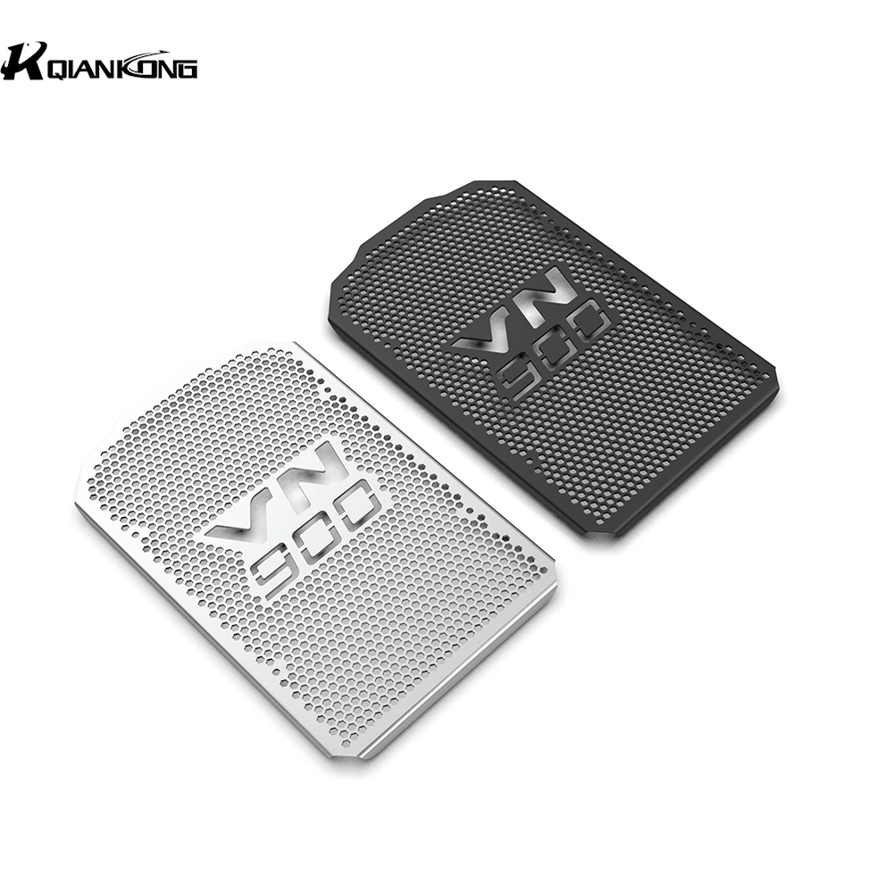 For KAWASAKI Vulcan 900 VN900 Classic LT Custom 2006-2024 Motorcycle Parts Steel Radiator Cover Bezel Grille Guard Protector