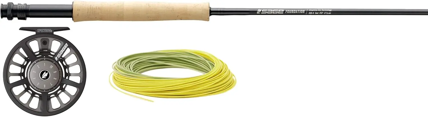 Fly Fishing - FOUNDATION Outfit - Fly Rod, Reel & Line Combo