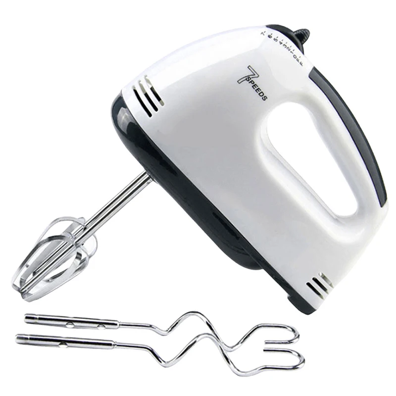 100W 7 Velocità Montalatte Mini Mixer Frullatore per Alimenti Multifunzionale Robot da Cucina Crema Frusta Strumenti di Cottura Elettrica