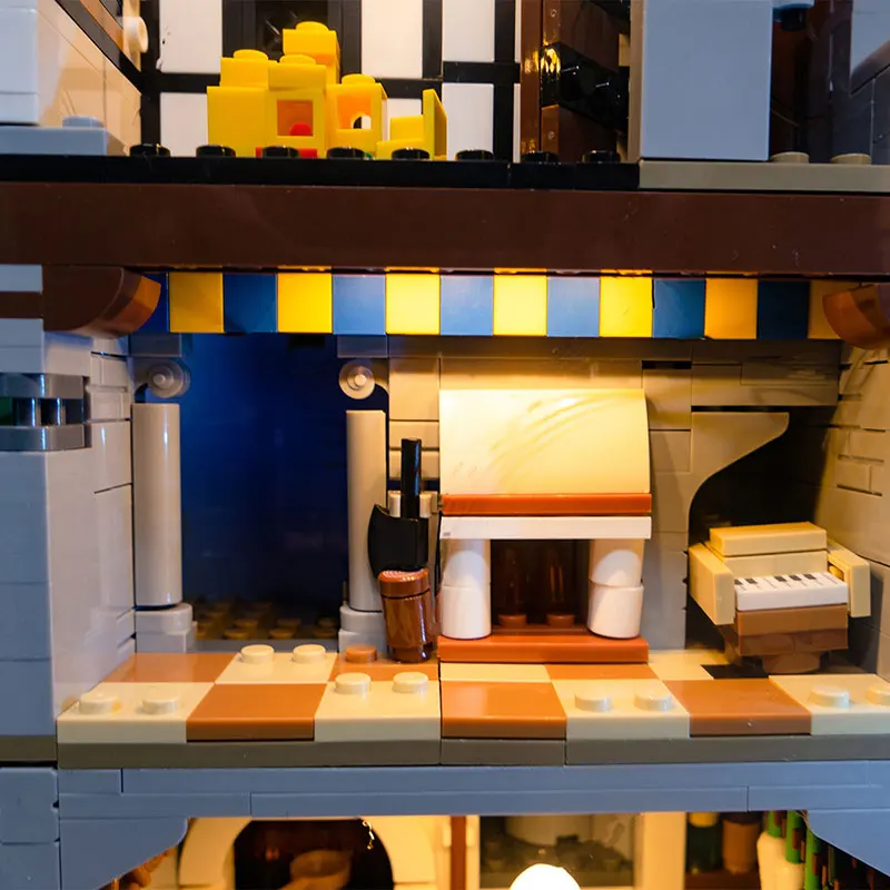 LED Light Kit For LEGO 10305 Lion King Castle Knights Medieval Castle Gift (Not Include Building Blocks Bricks Kits Sets Model)