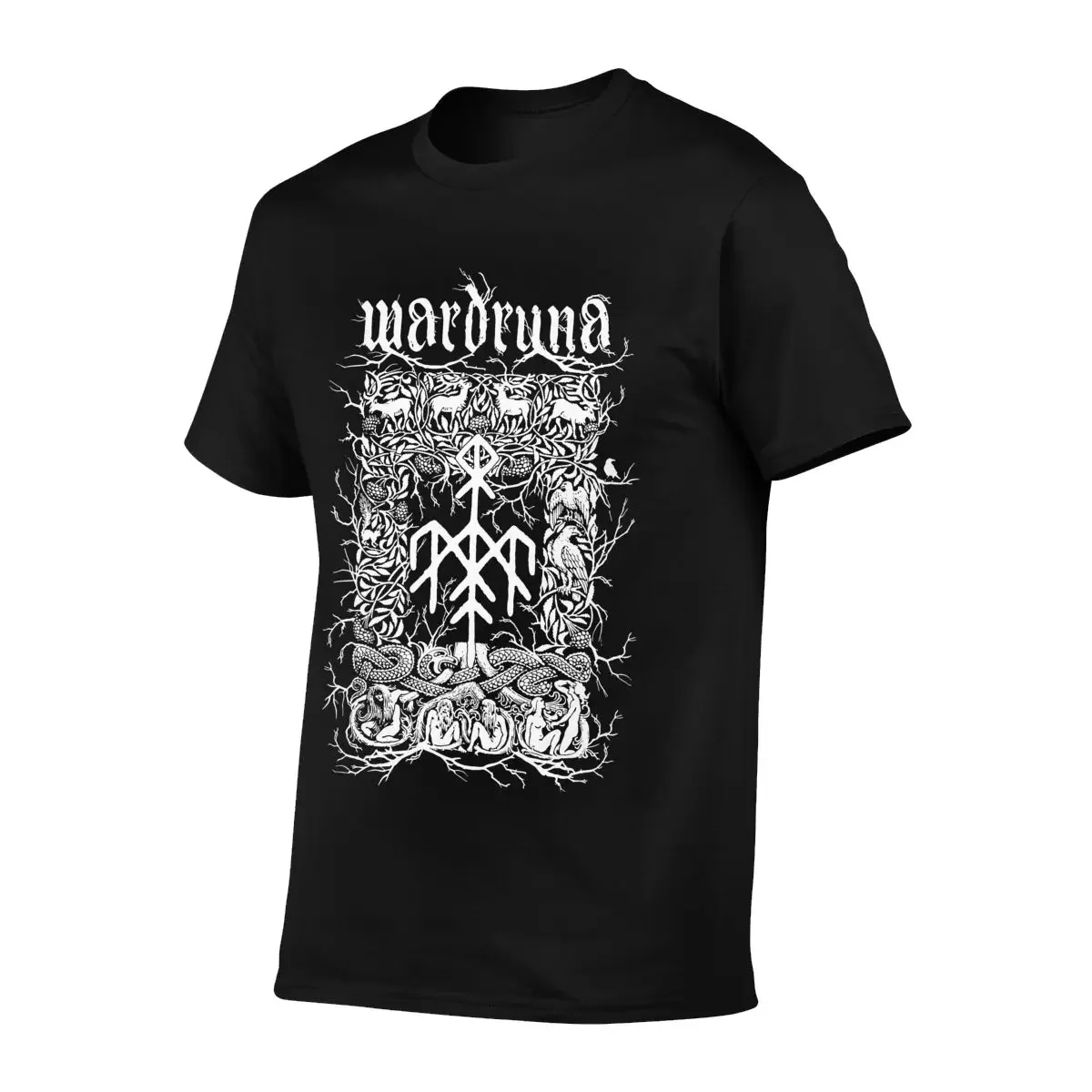 Nordik Folk Wardruna T-shirt Tee Shirt Rare Print Harajuku Streetwear