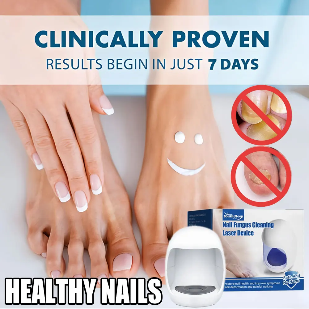 

Nail Fungus Laser Treatment Device Repair Toenail Fingernail Fungus Treat Onychomycosis Laser Nails Health Care