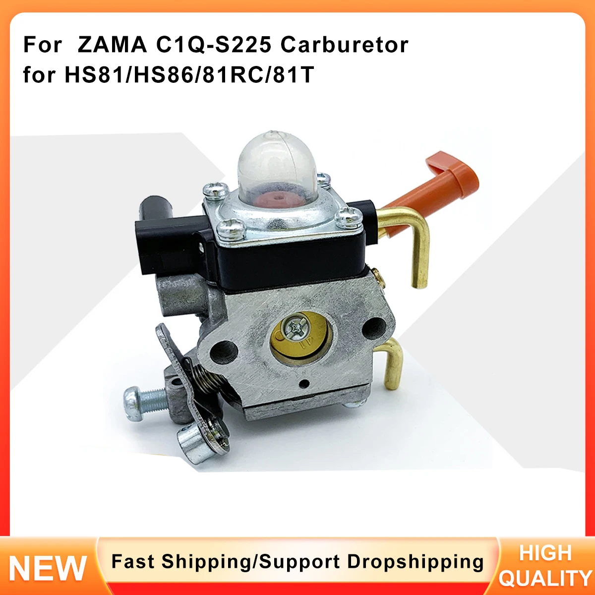 

Replacement Zama C1Q-S225 Carburetor for HS-81T HS81 HS86 81RC 81T Brush Cutter