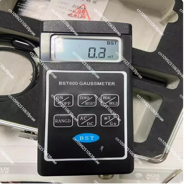 

BST600 Gaussmeter/Teslameter , AC / DC magnetic field gauss meter (Tesla) BST-600 , 0~200mT~2000mT