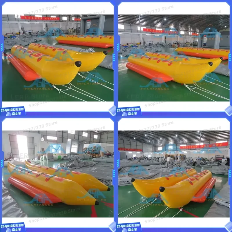 Beach Water Sports Banana Boat Ride Inflatable Water Banana Rides