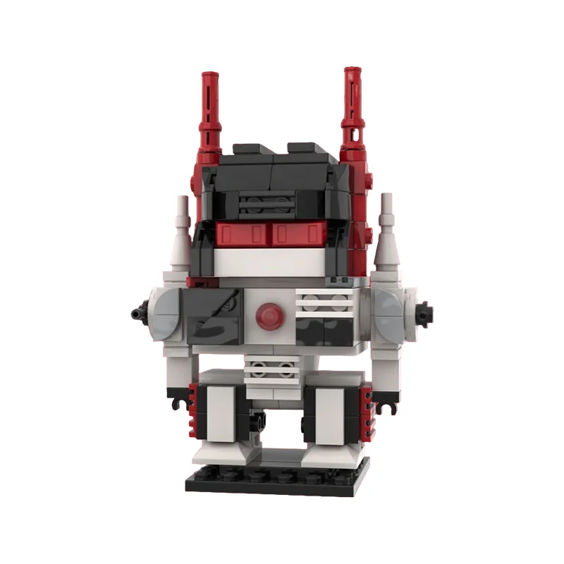 201 pièces MOC Brickheadz Metroplex Modèle de construction en blocs Jouets d'architecture DIY Idée créative Briques Cadeaux de Noël Éducation