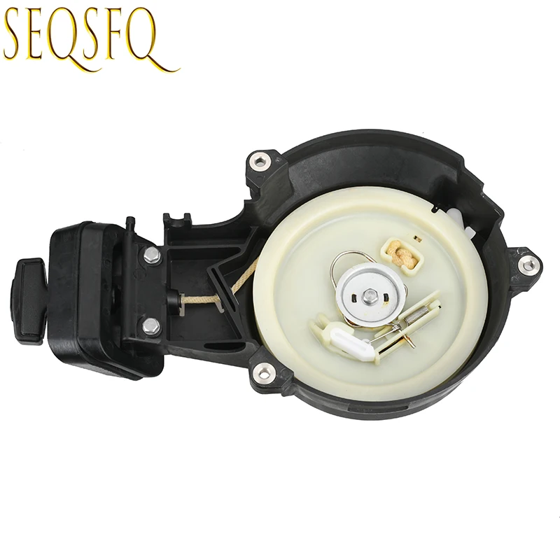 

6B4-15710-00 6B4-15710 Starter Assy for Yamaha Outboard Engine 9.9HP 15HP 2-Stroke Boat Motor Parts 6B4-15710 6B415710