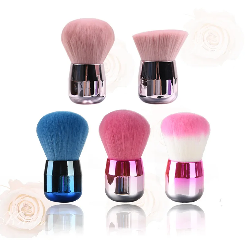 

1PC Professionals Nails Art Mushroom Brush Round Paint Gel Dust Cleaning Make Up Brush Manicure Design Accessorie equipment Tool