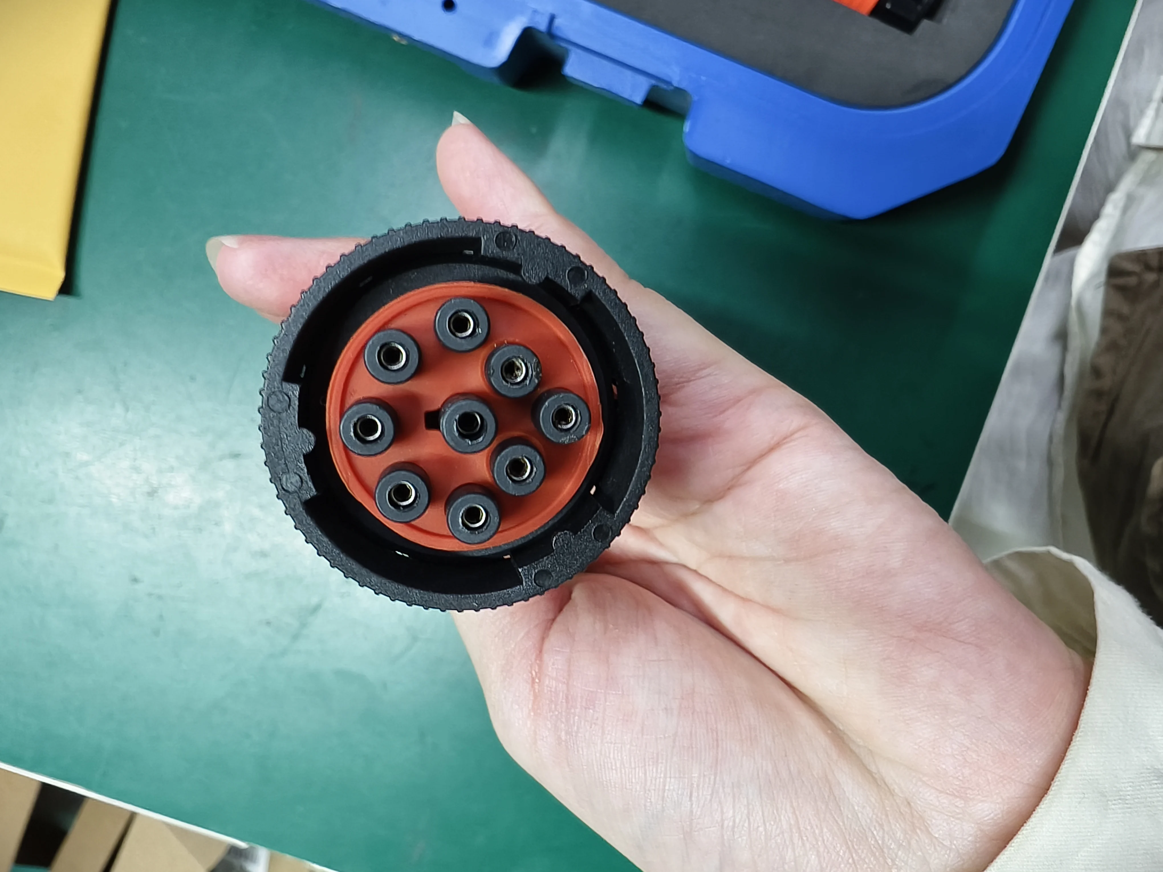 كابل واجهة 9pin لـ ET، كابل تشخيص 9P يدعم Xtruck Y009 HD طقم تشخيص الشاحنة #5