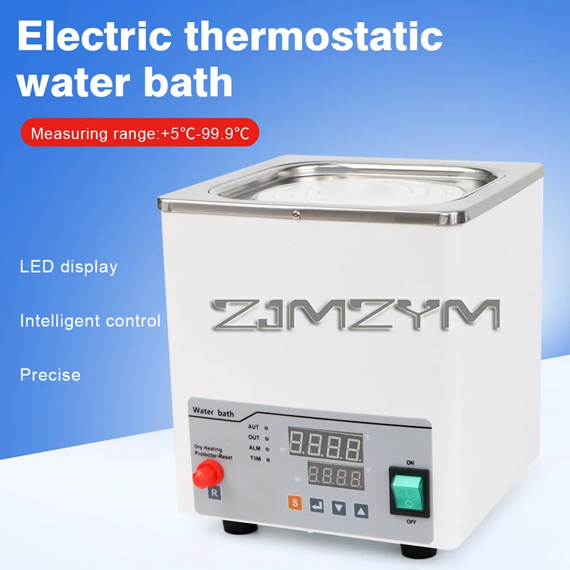 

1 шт., лабораторная водяная баня, горшок с постоянной температурой, цифровой дисплей, нагреватель, лабораторные термостатические устройства