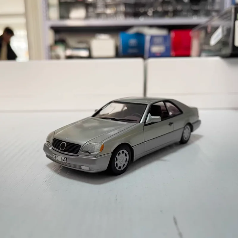 

Модель автомобиля Minichamps Diecast 1:43, 600SEC CL600 1992, из сплава, коллекционная, сувенир, праздничный подарок, статическое украшение для демонстрации