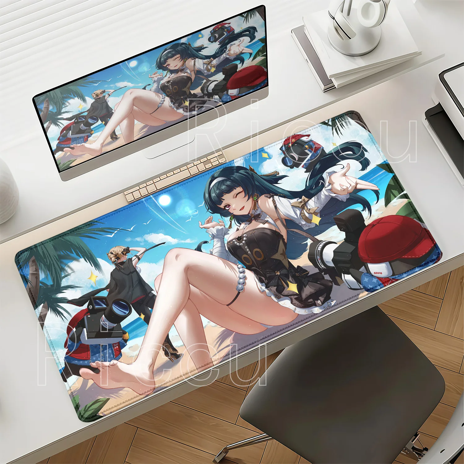 ESports ZZZERO Astra Yao Zenless Zone Zero Mouse Pad PC Gaming Non-slip Office Accessories Carpet Keyboard HD Printing Desk Mat