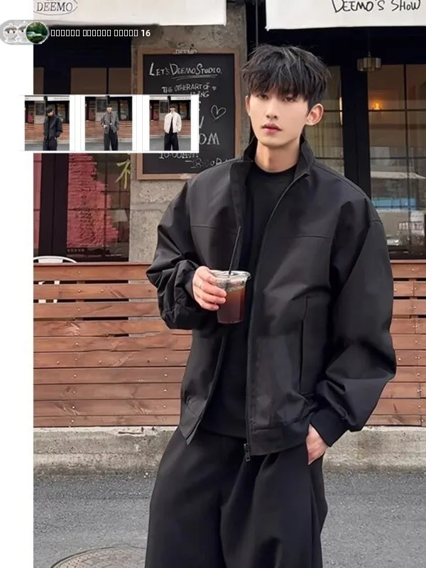 

American Sle Pilot Jaet Men's ort Baseball orm Set Cleanfit Autumn Faionable Youth Polyester Fiber Long Sve