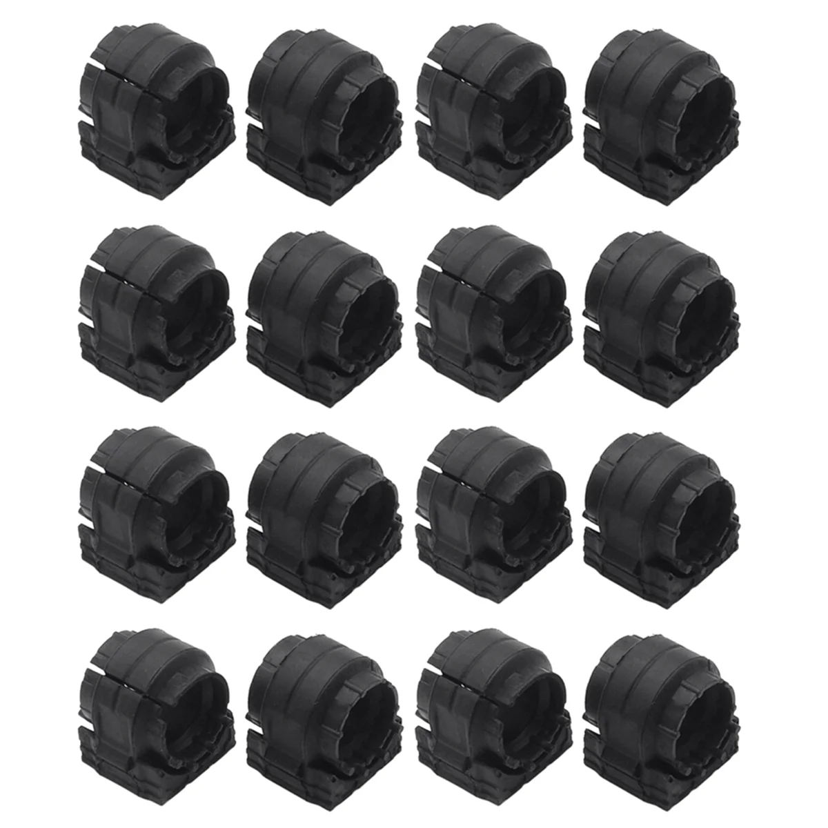 Front Axle Anti-Roll Bar Bushing Kit 13281784 Bushing Isolation Stabilizing Rubber for Chevrolet Cruze Opel ASTRA(16pcs)