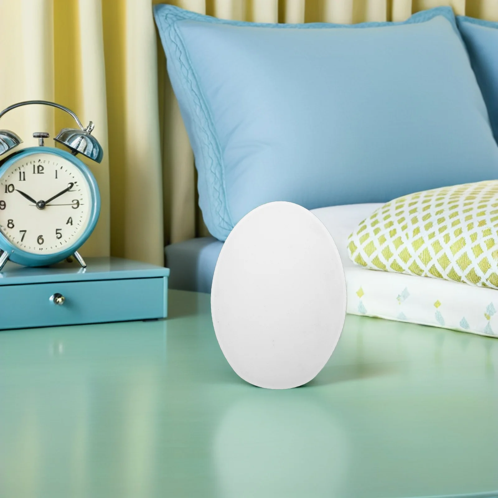 

Led Egg Shaped Night Light 14X19Cm Usb Charging Touch Control Color Changing Lamp For Home Bedroom Nursery Decor