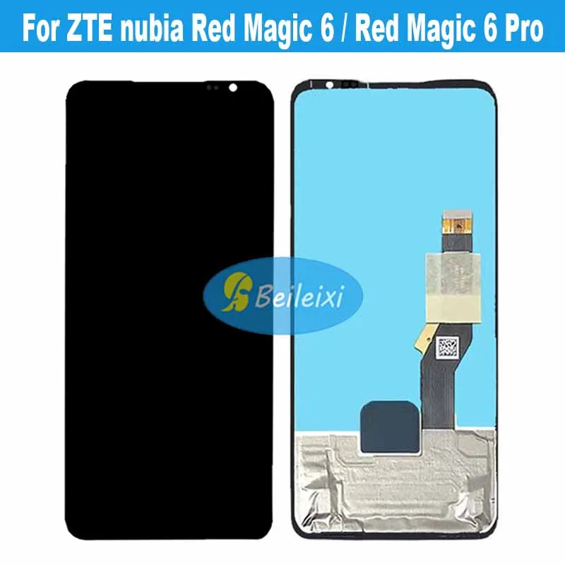 For ZTE nubia Red Magic 6 NX669J LCD Display Touch Screen Digitizer Assembly For ZTE nubia Red Magic 6 Pro NX669J-P