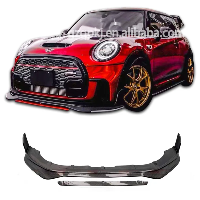 Carbon fiber front bumper lip front chin for BMW MINIJCW F56 GIOMIC body kit