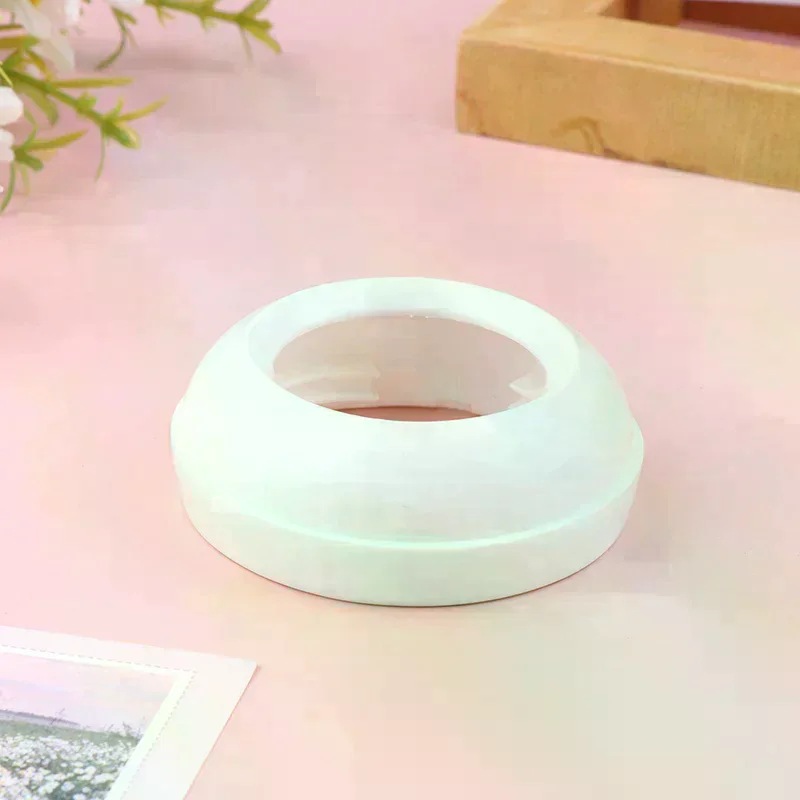 1Set Baby Bottle Cap And Ring Suitable For Wide-bore Milk Bottles Compatible With Pigeon Bottle Baby Feeding Accessories
