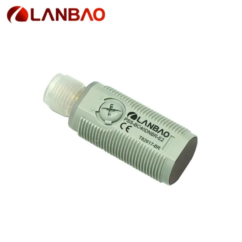 Industrial Automation Sensor M12 Connector NPN NO+NC DC Position Detection Transparent Bottle Detection Sensor