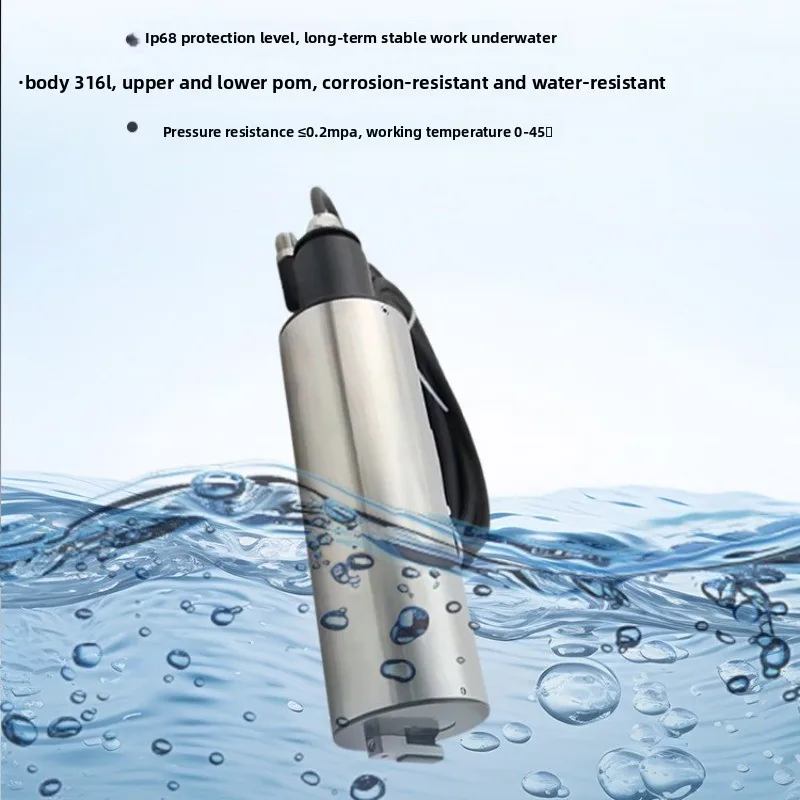 Industrial Large Range Water Turbidity Meter, Suspended Solid Probe Sludge Concentration Sensor