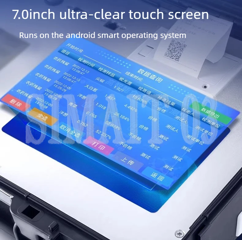 Multifunctional Food Safety Tester |    Residue Analyzer for Fruit/Vegetable/Meat