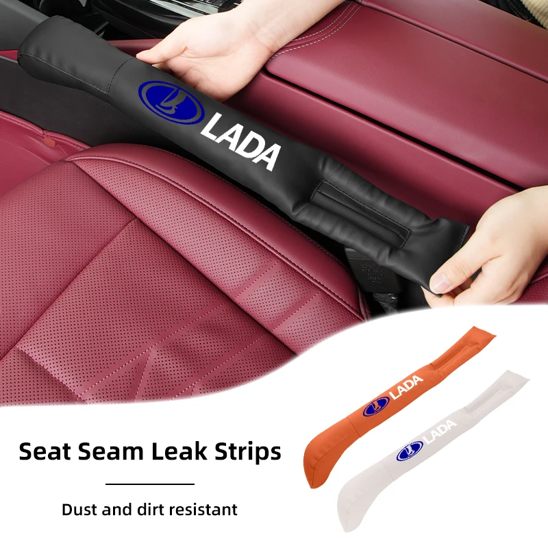 Car Seat Gap Storage Box Seam Filler Strip Leak Plug Accessories For Lada 2110 2114 Largus 2112 110 2105 2107 2106 Priora