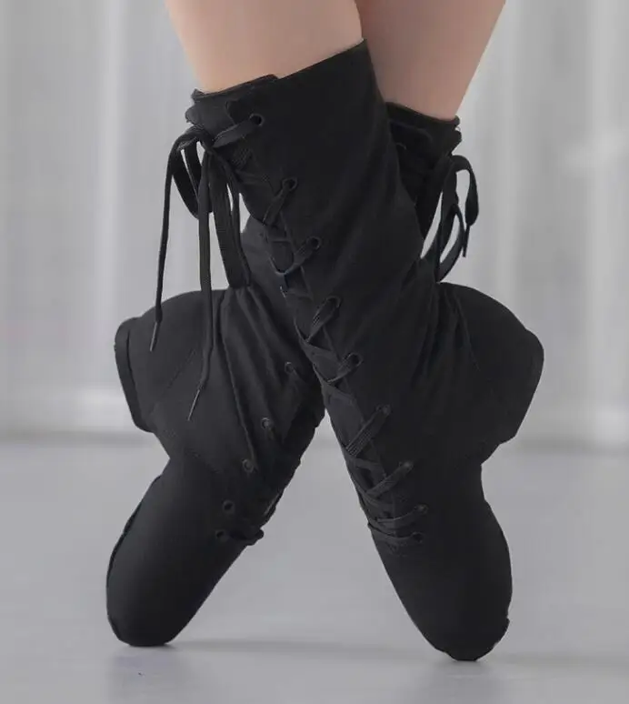 Mongolian Dance Boots Adult Horse Boots Xinjiang Tibetan Drama Dance Shoes Performance Canvas