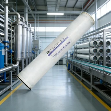 

The high-quality RO filter 8040 is used for industrial water purification, with a desalination rate of up to 99%.