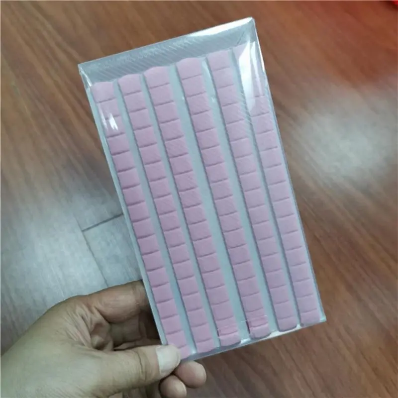 B62B-192 PCS Adhesive Poster Tacky Putty Sticky Non-Toxic Mounting Putty Reusable & Removable Wall Safe Tack Putty (Pink)
