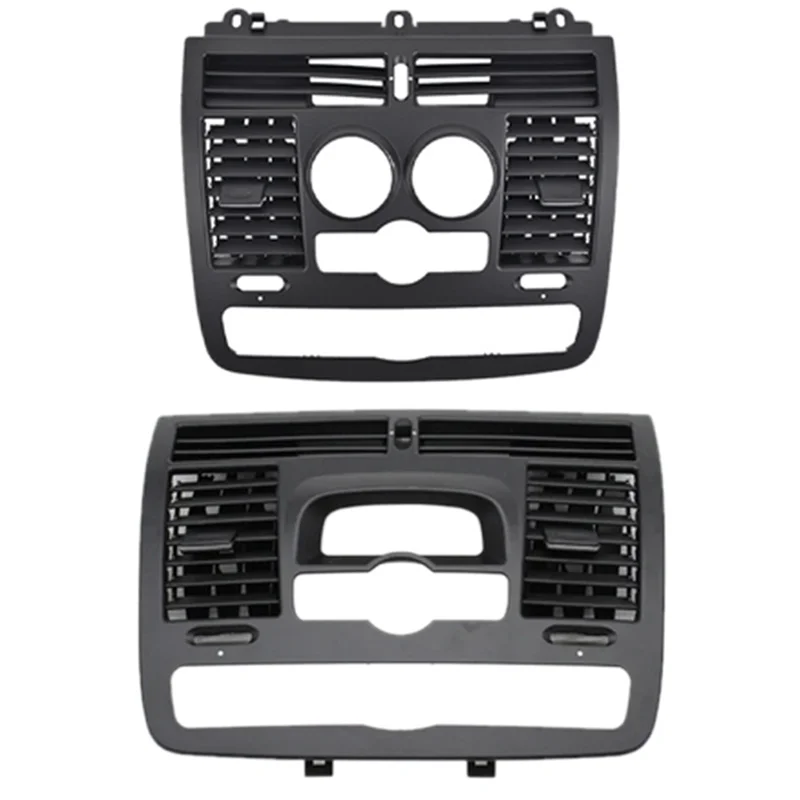 AB43-Car Center Dashboard AC Air Vent Outlet Cover For Mercedes BENZ Vito Viano W636 W639 2004-2015 Air Vent Grille
