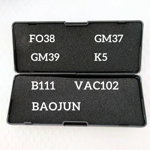 LISHI 2 en 1 2 en 1 FO38 GM37 GM39 K5 B111 VAC102 para herramientas de cerrajería BAOJUN llaves de coche Peugeot