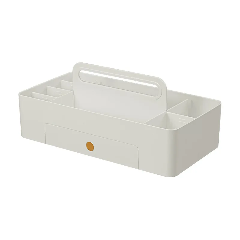 Desktop storage box, drawer type, student stationery, jewelry, cosmetics, desk, dust-proof finishing box, large-capacity