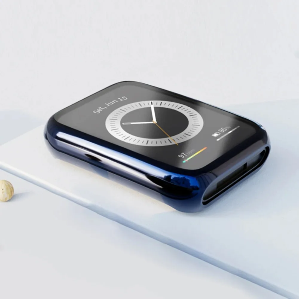 Shockproof Screen Protector TPU Full Coverage Watch Protective Case Smartwatch Lightweight for Huawei Watch Fit 2