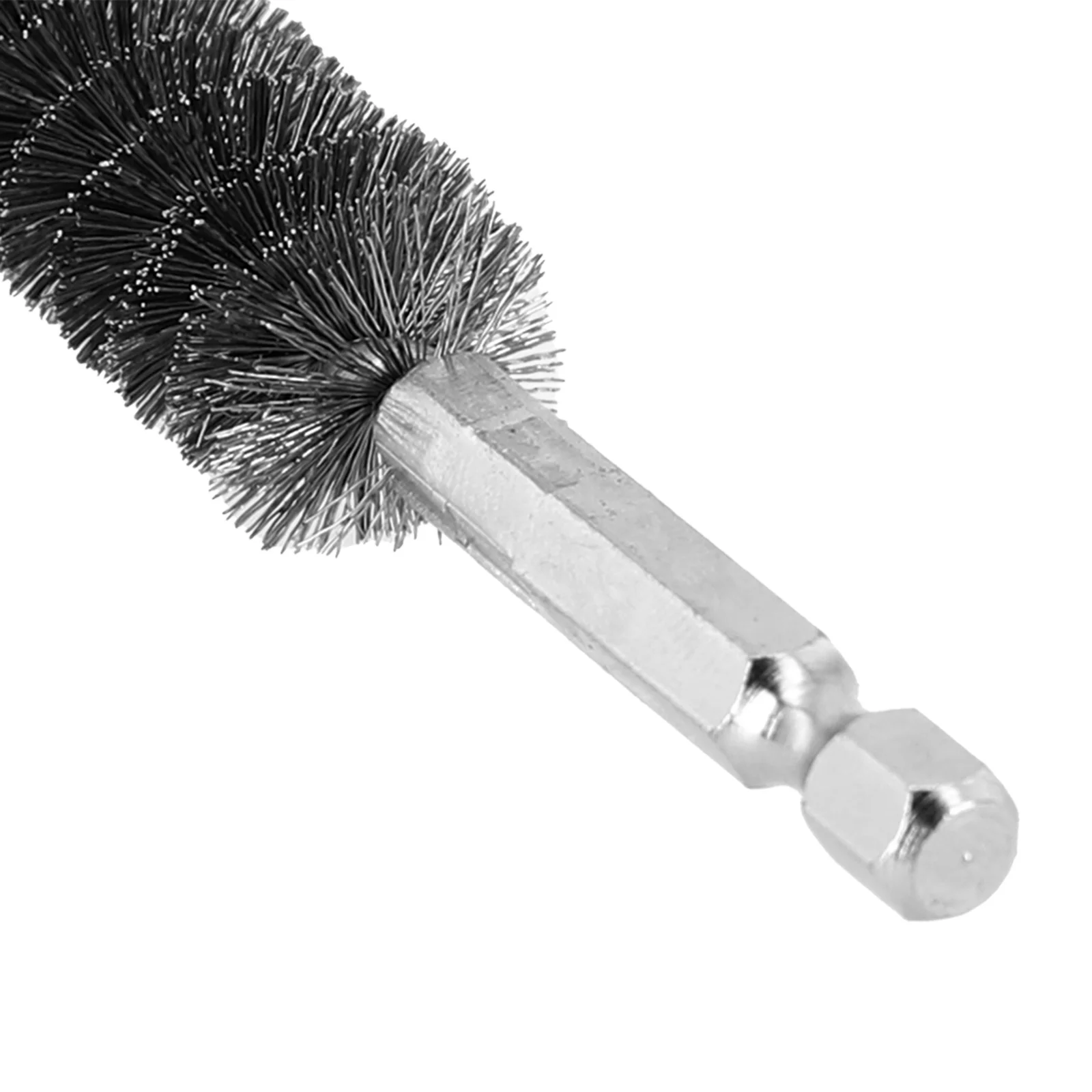 1pc 8 -19mm Stainless Steel Drilling Brush Twisted Wire Stainless Steel Cleaning Brush For Electric Drill Cleaning Impact Tools