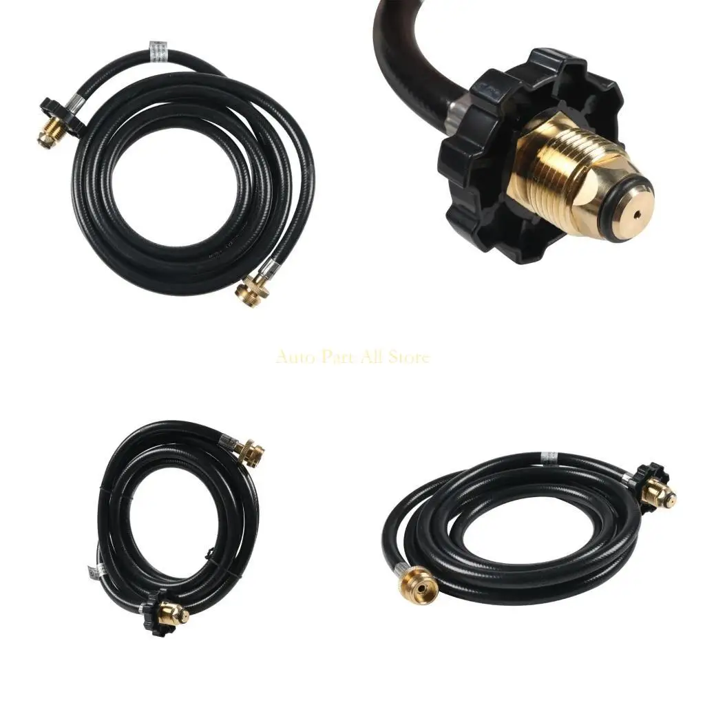 

J0MA Propane Hose 1lb To 5-20lb Converter POL Thread Propane Tanks Hose for Heater