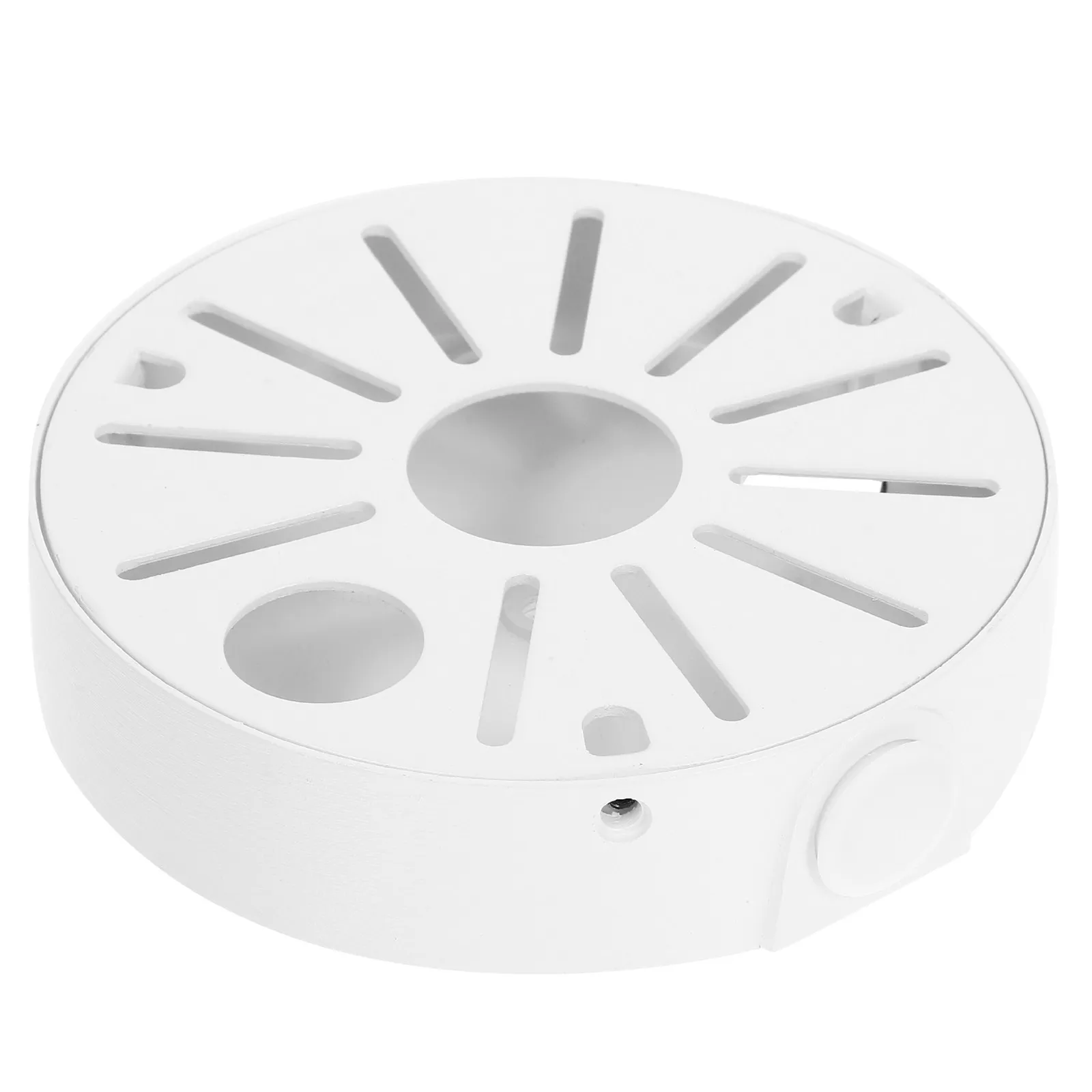 Professional Aluminum Alloy Camera Junction Box Cctv Security Mount with Cover for Dome Cameras Cable Hide and Storage Solution