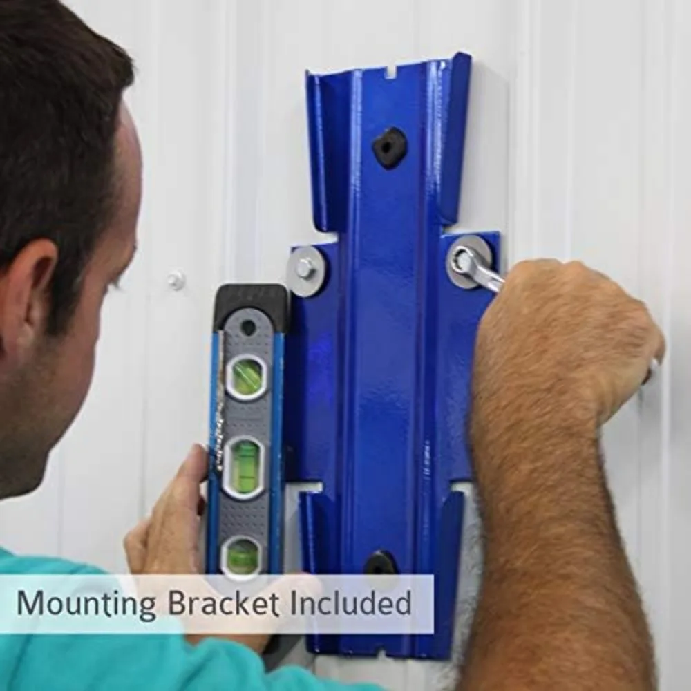 壁掛け式ガレージ掃除機システム（50フィートホースとアクセサリー付き、車の清掃用）- GV50PROモデル