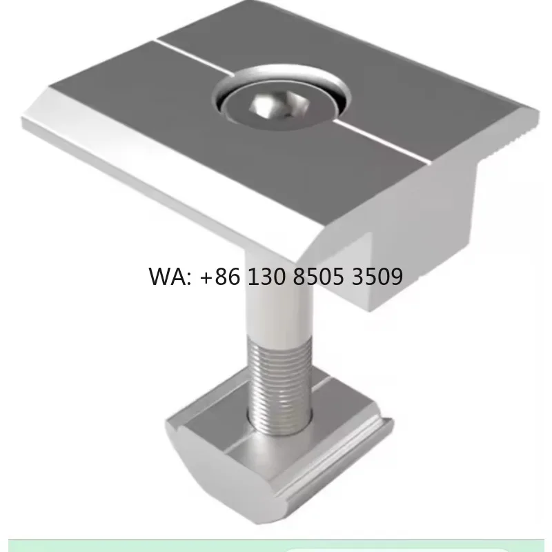 Wholesale Solar Mounting Support Accessories Mid Clamp PV Panel Clamp Inter Clamp Solar Mount Accessories