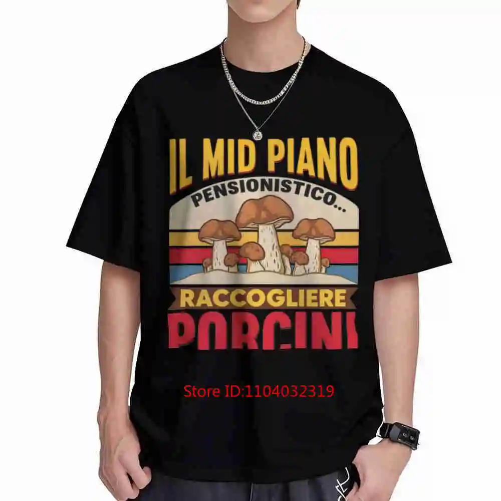 Mycologist Porcini Mushroom Boletus Edulis Short Sleeve Tee 100% Cotton T-Shirt