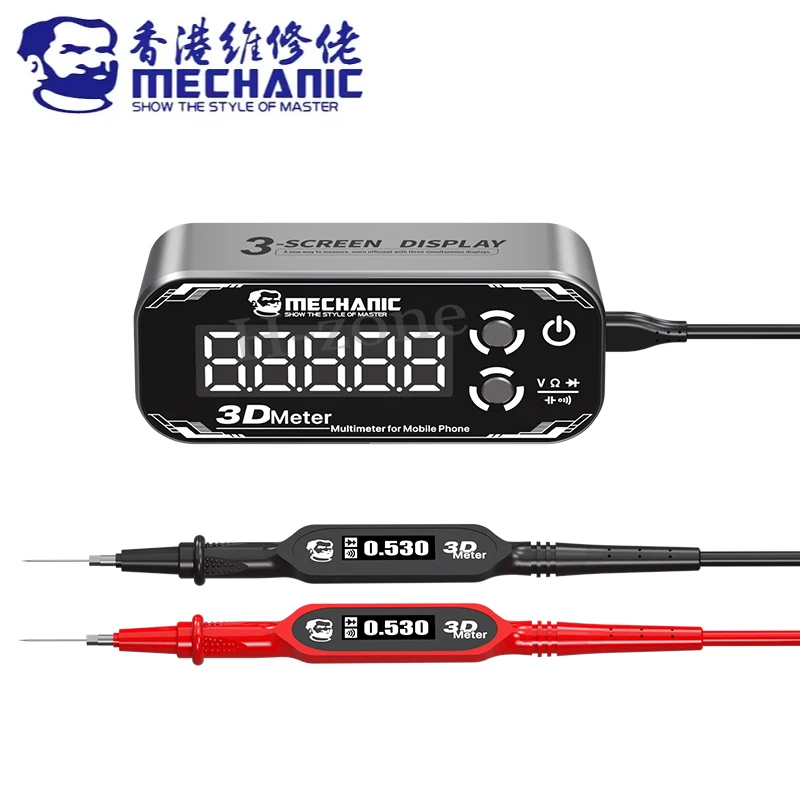 MECHANIC 3D Meter Vision Pen SHERLOCK V3.0 Inspection Car Digital Smart Multimeter Test with LCD Internal Screen Display Tool
