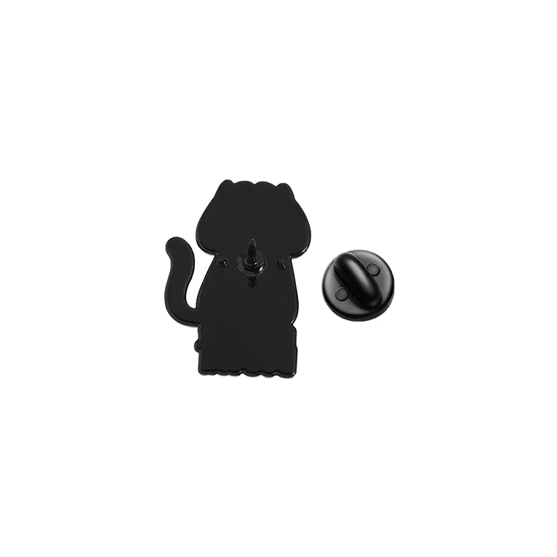 هالوين الروح بوبكات المينا دبابيس مخصصة الرسوم المتحركة أفلام دبابيس التلبيب شارات الملابس مجوهرات بأشكال حيوانات هدية للأصدقاء